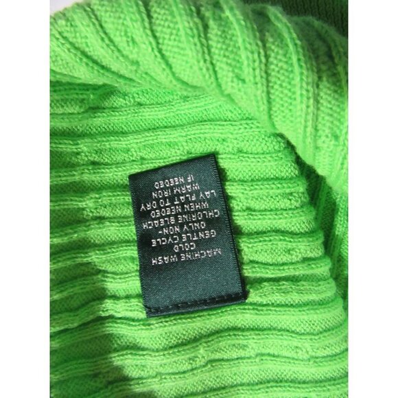 Lauren Ralph Lauren Womens Lightweight Cable Knit Sweater Shirt Size Small NWT - Picture 3 of 4